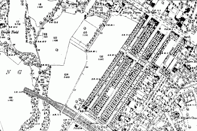 1893 half houses half fields